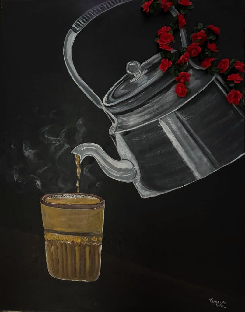 Painting tea